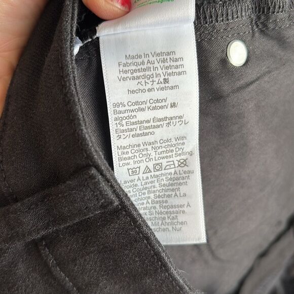 J Crew Low-rise denim trouser in 1996 semi-stretch Womens Size 28 Black - Picture 11 of 13